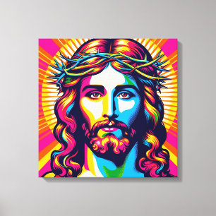 Jesus canvas art! print