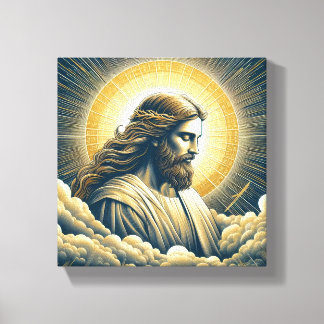 jesus canvas print