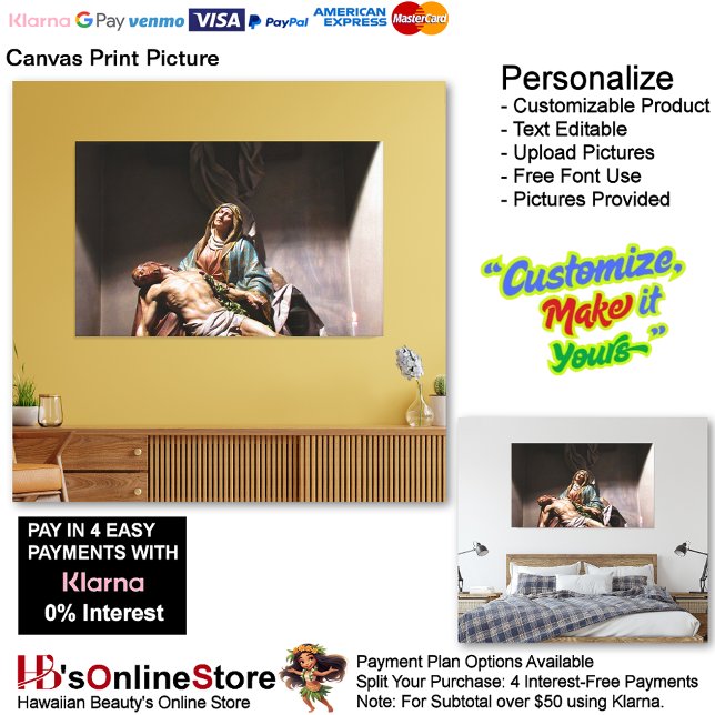 Jesus Canvas Print Picture 18 (Mother the Virgin Mary Holding Jesus Canvas Print Picture 18.)