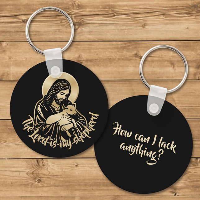 Jesus Caring Shepherd Keychain (Creator Uploaded)