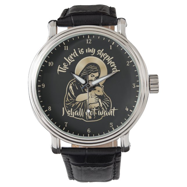 Jesus Caring Shepherd Watch (Front)