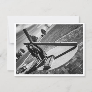 Jesus Carries His Cross Postcard
