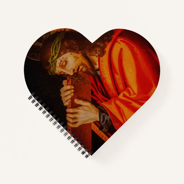 Jesus carrying the cross notebook (Front)