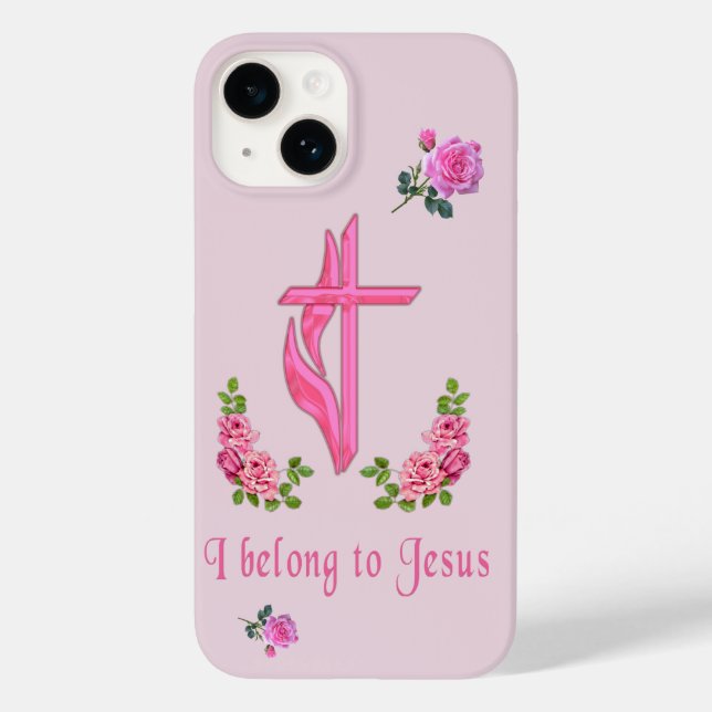 Jesus Case-Mate iPhone Case (Back)