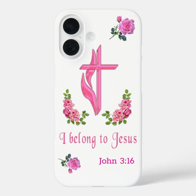 Jesus Case-Mate iPhone Case (Back)