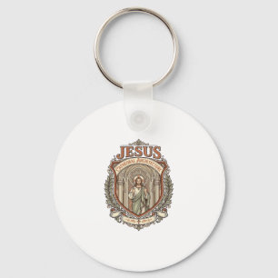 Jesus Cathedral Architecture Jesus Cathedral Archi Keychain