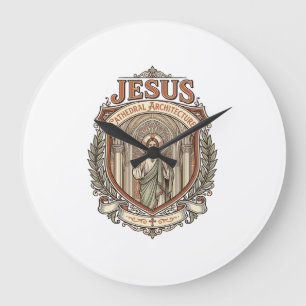 Jesus Cathedral Architecture Jesus Cathedral Archi Large Clock