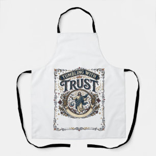 Jesus Cheer Gymnastics Graphic Tee Christian Art_1 Apron