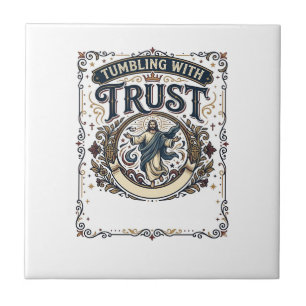 Jesus Cheer Gymnastics Graphic Tee Christian Art_1 Tile