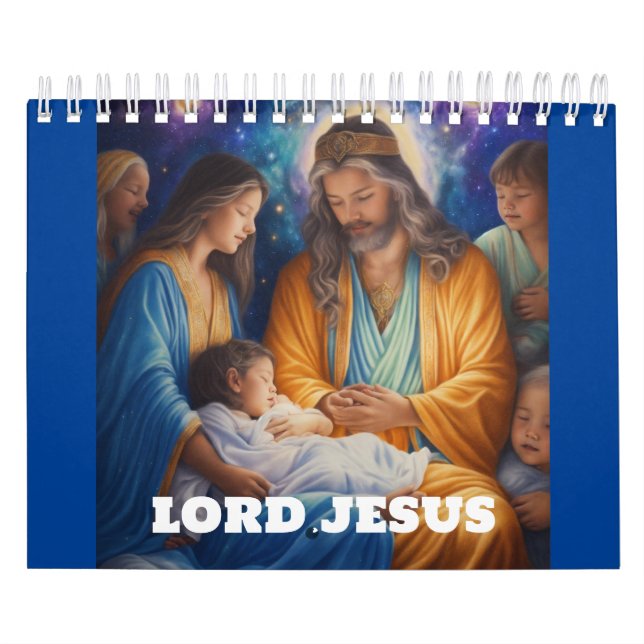 Jesus Christ: A Year of Grace and Peace table Calendar (Cover)