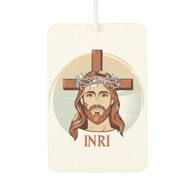 Jesus Christ Air Freshener (Front)