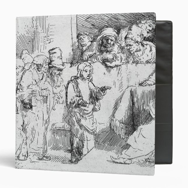 Jesus Christ among the Doctors Binder (Front/Inside)