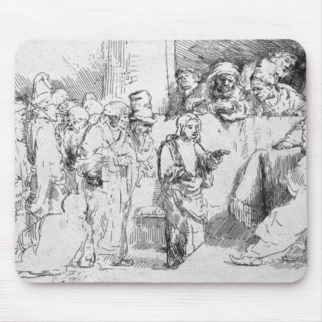 Jesus Christ among the Doctors Mouse Pad (Front)