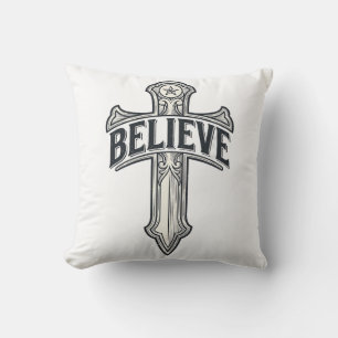 Jesus Christ Anchor of My Soul Christian Shirt Throw Pillow