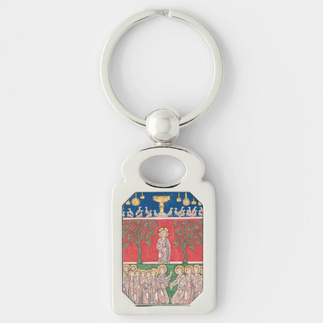 Jesus Christ and 12 Apostles Keychain (Front)