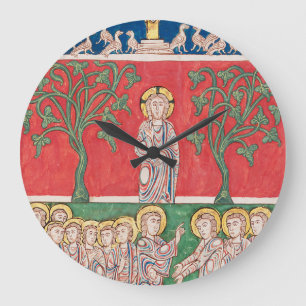 Jesus Christ and 12 Apostles Large Clock