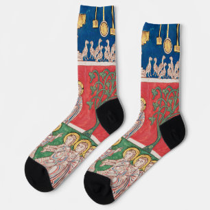Jesus Christ and 12 Apostles Socks