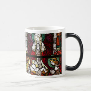 Jesus Christ and Mary, Our Saviour is Born Mug