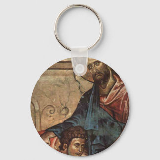"Jesus Christ and St. John the Apostle". Keychain