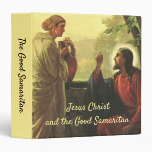 Jesus Christ and the Good Samaritan at the Well Binder