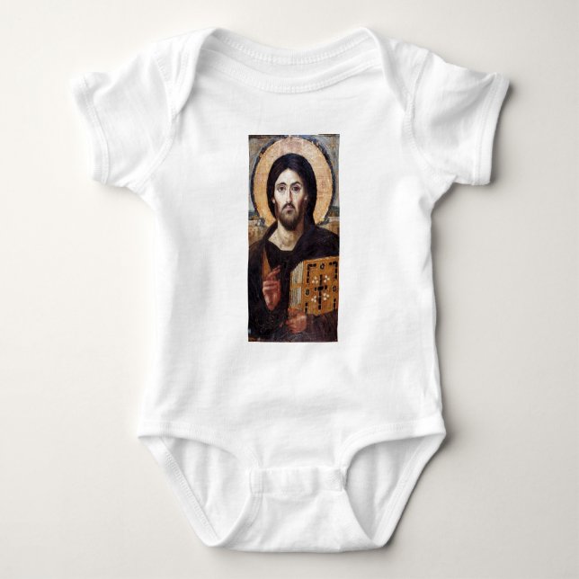 Jesus Christ Baby Bodysuit (Front)