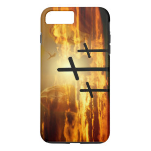 Jesus Christ Blessed Virgin Mary Dove Calvery iPhone 8 Plus/7 Plus Case