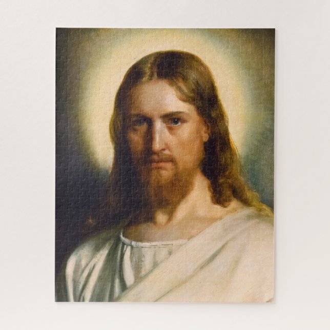 Jesus Christ by Carl Heinrich Bloch Jigsaw Puzzle (Vertical)