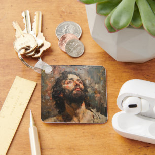 Jesus Christ Christianity Keychain
