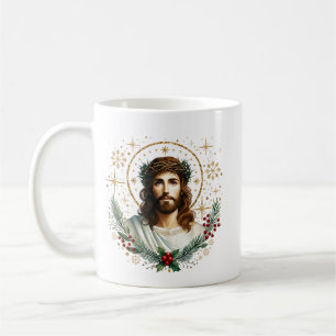 Jesus Christ Christmas Ceramic Coffee Mug. Mug