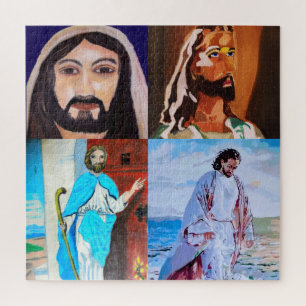JESUS CHRIST collage Jigsaw Puzzle