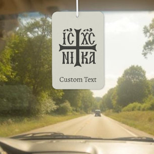 Jesus Christ Conquers Emblem Air Freshener