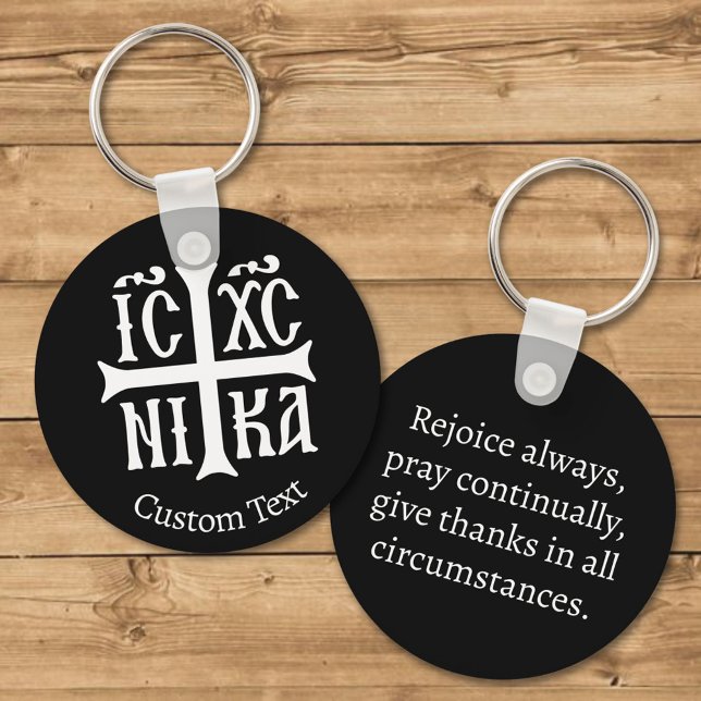 Jesus Christ Conquers Emblem Keychain (Creator Uploaded)