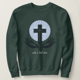 Jesus Christ Cross Sweatshirt