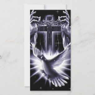 Jesus Christ Crown of Thorns and Dove