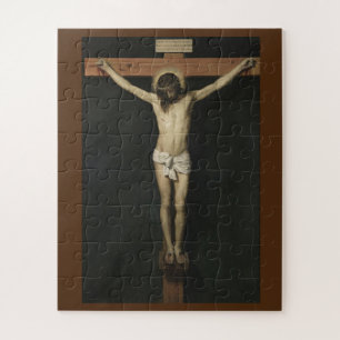 Jesus Christ crucified by Diego Velaquez Jigsaw Puzzle