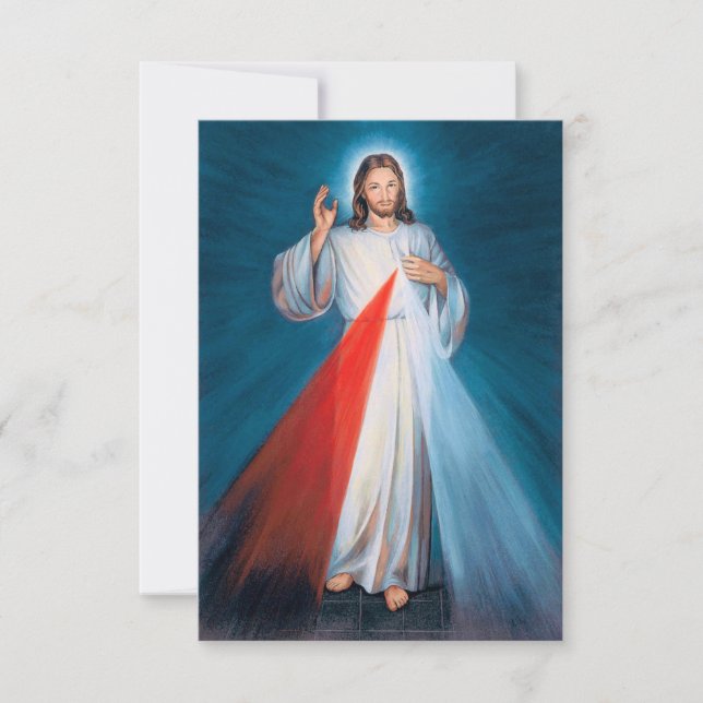 Jesus Christ Divine Mercy Sacred Heart of Jesus (Front)