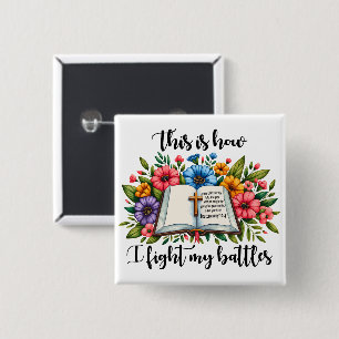 Jesus Christ Easter Jesus Christian men, women, ki 2 Inch Square Button
