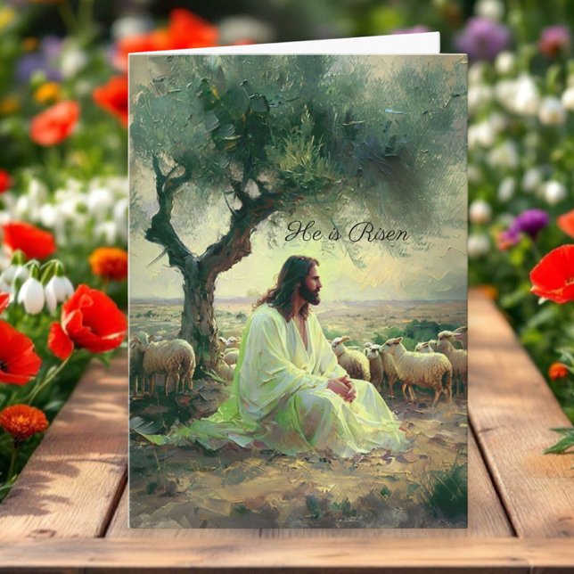 Jesus Christ Easter Religious Chisrian Card (Creator Uploaded)
