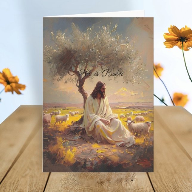 Jesus Christ Easter Religious Chisrian Card (Creator Uploaded)