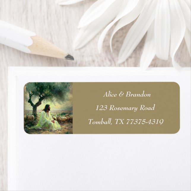 Jesus Christ Easter Religious Watercolor (En situation)