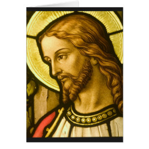 Jésus-Christ en verre souillé
