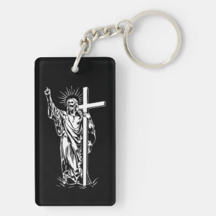 Jésus Christ et une croix