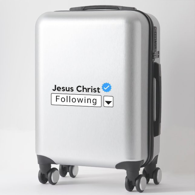 Jesus Christ Following Bible Christian (Suitcase)