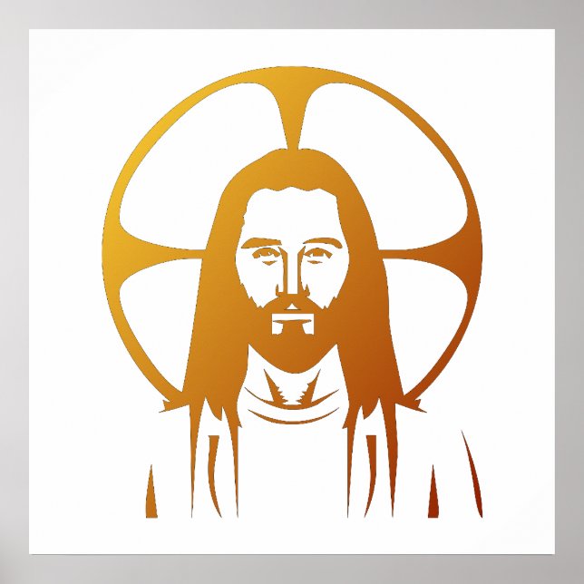 Jesus Christ : God bless you Poster (Front)