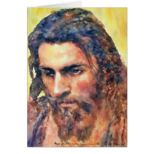 Jesus Christ head study before 1872 by I. Kramskoi