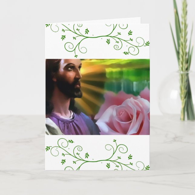 Jesus Christ Holiday Card (Front)