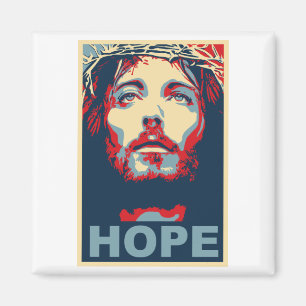 Jesus Christ Hope Magnet