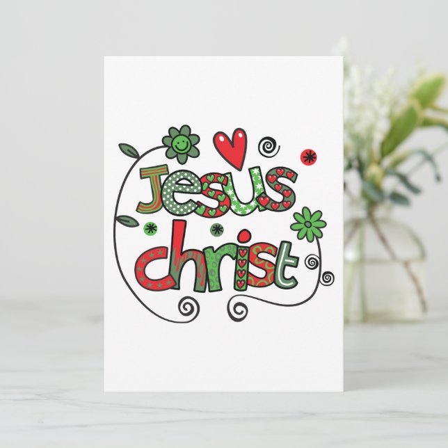 Jesus Christ Invitation (Standing Front)