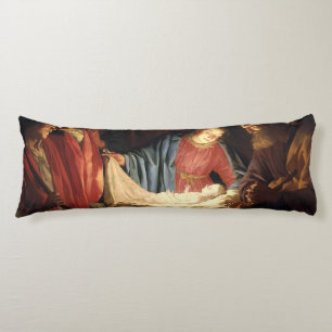 Jesus Christ is Born on Christmas Body Pillow