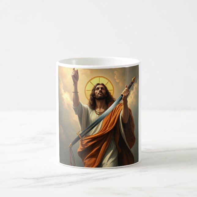 Jesus Christ is King Coffee Cup (Center)